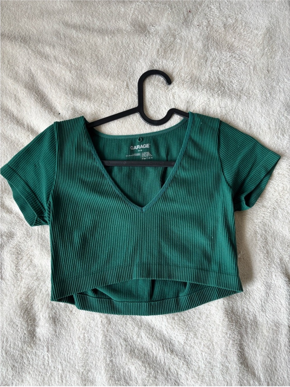 3/20$ - Garage - Emerald Crop Top